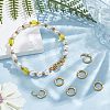 Unicraftale 8Pcs Brass Twister Clasps KK-UN0002-53-5