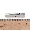 Non-Tarnish 316 Stainless Steel Bayonet Clasps STAS-K282-07C-P-3