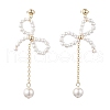 Mother's Day Jewellery Pearl Pendants Earrings EJEW-TA00426-1
