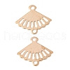 Brass Laser Cut Hollow Connector Charms KK-K277-12-2