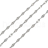 304 Stainless Steel Dapped Chains CHS-S011-01A-P-1