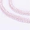 Transparent Glass Beads Strands EGLA-K010-A03-3