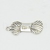 Sewing Knitting Metal Charms Tibetan Style Alloy Pendants TIBEP-X0047-AS-LF-2