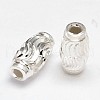 Fancy Cut Oval 925 Sterling Silver Beads STER-F012-15B-1