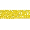 Transparent Electroplate Glass Beads Strands EGLA-A039-T6mm-B21-1
