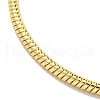 3MM Brass European Style Round Snake Chain Bracelets for Jewelry Making BJEW-G703-03G-2