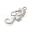 304 Stainless Steel Pendant Cabochon Settings STAS-E545-04D-P-2