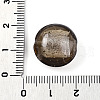 Handmade Silver Foil Glass Beads SLF15mmY-01-3