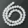 Natural Weathered Agate Beads Strands G-G589-8mm-03-3