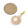 Natural Mashan Jade(Dyed & Heated) Pendants PALLOY-MZ00253-02-2
