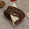 Bohemia & Ethnic Style Wood Stretch Bracelets for Women WG33998-04-1