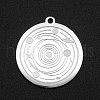 Non-Tarnish 201 Stainless Steel Pendants STAS-S105-LA127-1