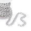 3m Aluminium Twisted Curb Chains CHA-YW0001-04S-5