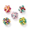 Round Woven Beads HY-JF-4MM-M2-1
