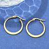 304 Stainless Steel Hoop Earrings EJEW-F105-22G-4