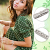   2pcs 925 Sterling Silver Rhinestone Clasps FIND-PH0020-99-6