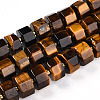 Natural Tiger Eye Beads Strands G-T140-29-4