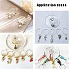Unicraftale 316 Stainless Steel Wine Glass Charms Rings STAS-UN0015-83A-5
