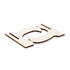 Arch Wooden Mini Chalkboard Signs AJEW-M035-07-3