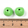 Opaque Acrylic Beads SACR-T017-33A-3