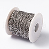 Tarnish Resistant 304 Stainless Steel Cable Chains CHS-H007-45P-2