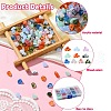 590Pcs 10 Colors Transparent Acrylic Beads OACR-YW0001-91-3