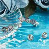 Natural Abalone Shell/Paua Shell Cabochons SSHEL-FH0001-02-2