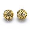 Brass Filigree European Beads KK-A143-09C-RS-2