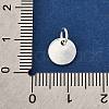 S925 Sterling Silver Blank Charms STER-Q006-06B-S-3