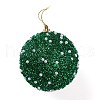 Christmas Ball Foam & Plastic Imitation Pearl Pendant Decoration FIND-G056-01A-3