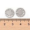 Tarnish Resistant 304 Stainless Steel Connector Charms STAS-J042-17P-3