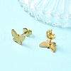 304 Stainless Steel Micro Pave Cubic Zirconia Stud Earrings Kits For Women EJEW-B112-01G-04-3