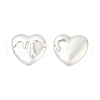 S999 Fine Silver Stud Earrings for Women EJEW-Q031-02S-B-2