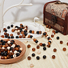 Gorgecraft 400Pcs 4 Colors Natural Unfinished Wood Beads WOOD-GF0001-91-4