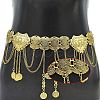 Pentagon Alloy Chain Tassel Waist Beads FS-WGA4098-01-3