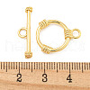 Brass Toggle Clasps KK-A223-30G-6