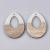 Resin & Walnut Wood Pendants RESI-S358-05E-2