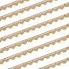 Gold Metallic Lace Trim OCOR-WH0070-03-1