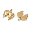 304 Stainless Steel Charms STAS-R170-01G-09-2