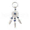Natural Lapis Lazuli Keychain KEYC-JKC00346-05-1