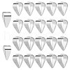   20Pcs 2 Size 925 Sterling Silver Snap on Bails STER-PH0002-21-1