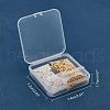 SUPERFINDINGS Brass Crimp Beads KK-FH0001-81-7