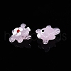 Handmade Lampwork Bumpy Beads Strands LAMP-T021-25B-3