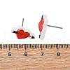 Wood Stud Earrings EJEW-M063-01A-3