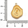304 Stainless Steel Pendants STAS-M116-19G-3