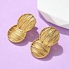 304 Stainless Steel Stud Earrings EJEW-S253-11G-4