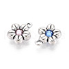 Tibetan Style Alloy Charms TIBE-N013-26AS-2
