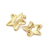 304 Stainless Steel Star Stud Earrings EJEW-K296-04G-3