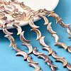 Natural Baroque Keshi Pearl Beads Strands PEAR-B004-09A-01A-1