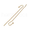 Alloy Stud Earring Findings FIND-WH0110-380-2